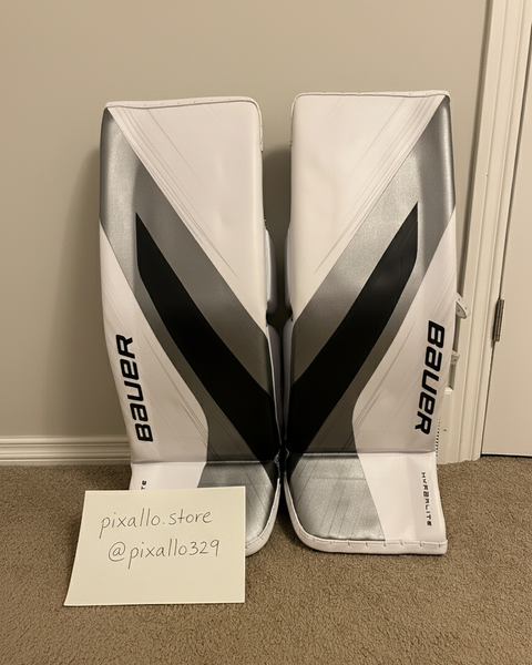 (*NEW*) Bauer Hyperlite 2 Pro Stock Leg Pads - pixallo.store