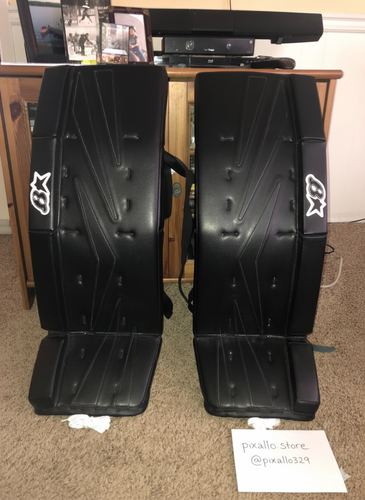 Black New Senior 34" Brian's NetZero Goalie Leg Pads - pixallo.store