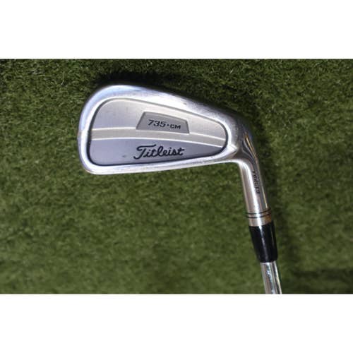 Titleist 735-CM Forged S Flex 37.5" Golf 6 Iron RH / 2F-S461