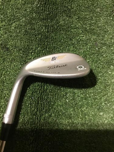Titleist Left Handed Vokey Design SM4 Spin Milled 56* Sand Wedge (SW)Stiff Steel