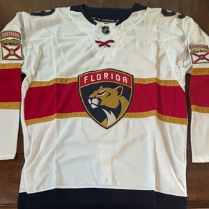 Sam Bennett Florida Panthers Adult Large (52) White Jersey NWT