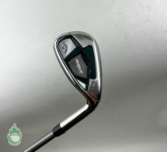 Used Right Handed Callaway Rogue ST Max OS PW Stiff Flex Graphite Golf Club