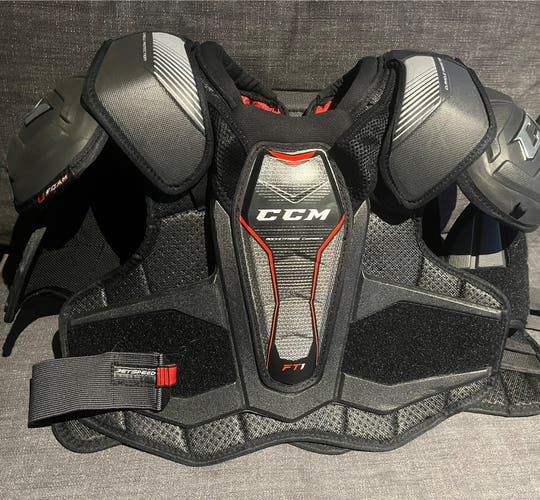 Extra Large Senior CCM JetSpeed FT1 Shoulder Pads Pro Stock (Used)