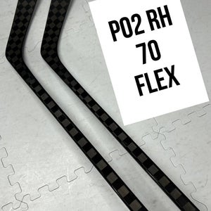 Senior(2x)Right P02 70 Flex Lidstrom ProBlackStock™ Unbranded Blackouts Pro Stock Nexus Hockey Stick