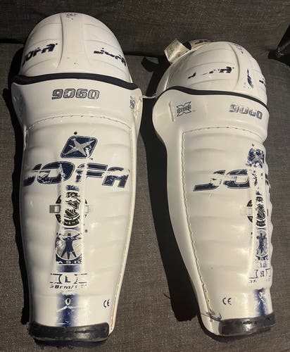 Senior Jofa 9060 15" Shin Pads Pro Stock (Used)