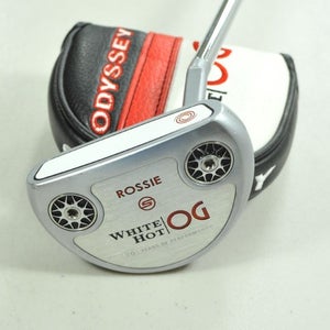 Odyssey White Hot OG Rossie S No Sight Line 34" Putter Right Steel # 203106