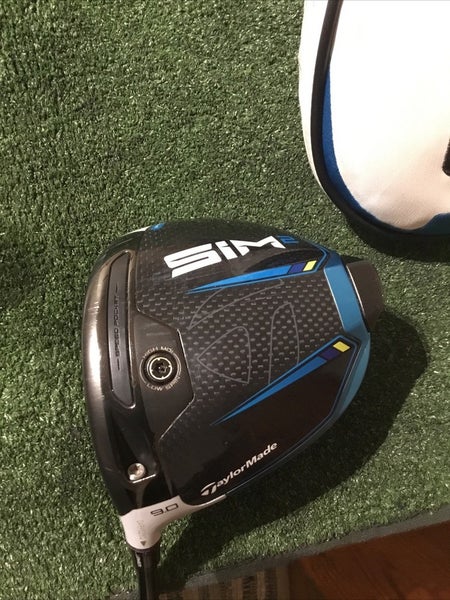 Taylormade Left Handed SIM2 9* Driver Regular Tensei AV 60g Blue Graphite 45.5