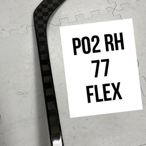 Senior(1x)Right P02 77 Flex ProBlackStock™ Unbranded Blackouts Pro Stock Nexus Hockey Sticks