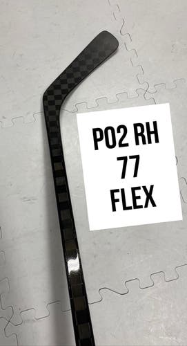 Senior(1x)Right P02 77 Flex ProBlackStock™ Unbranded Blackouts Pro Stock Nexus Hockey Sticks