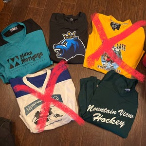 Adult XL Jersey’s (Used)