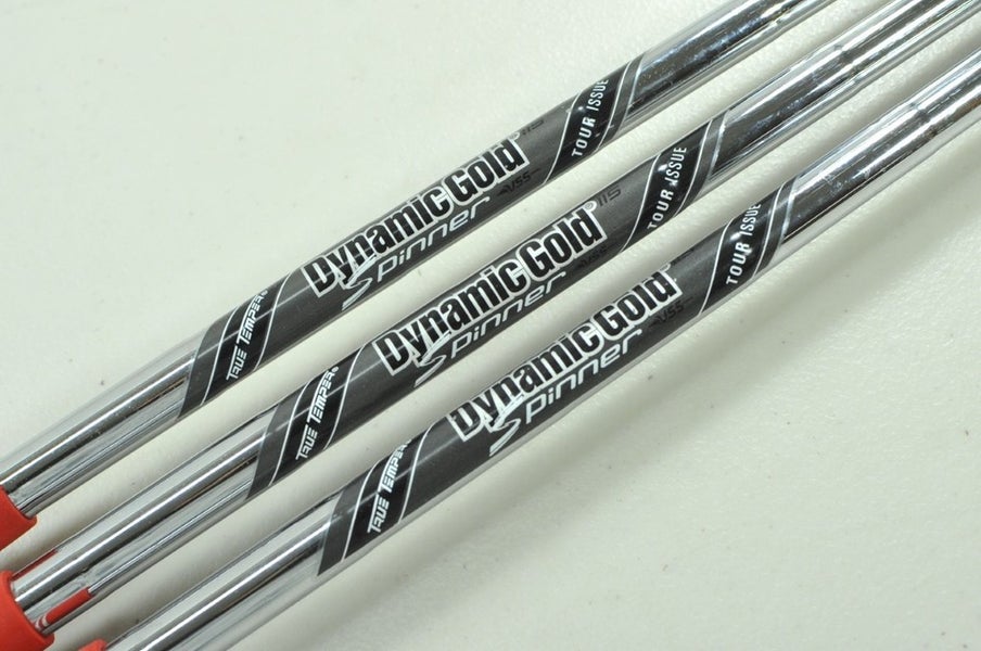 True Temper Dynamic Gold Spinner 115g Wedge Shaft Set .355 Steel 3pc # 202985