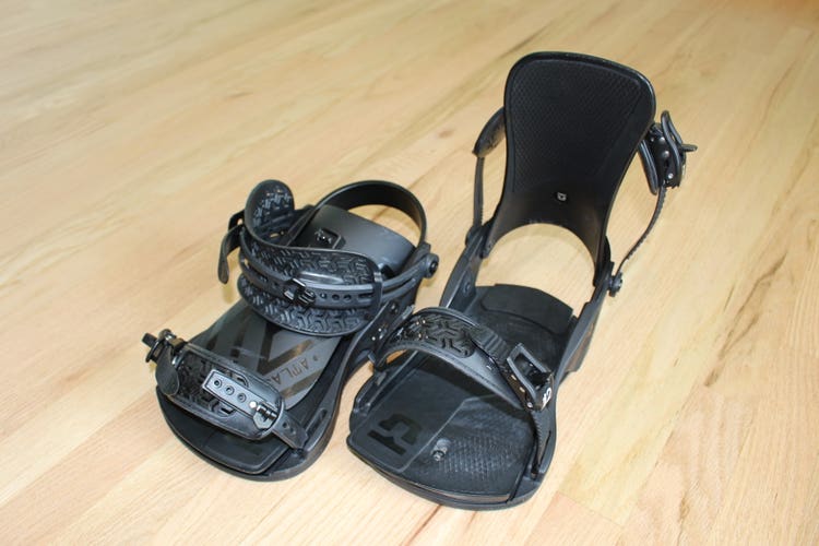 (Like New) Union Atlas Snowboard Bindings Size Large Black