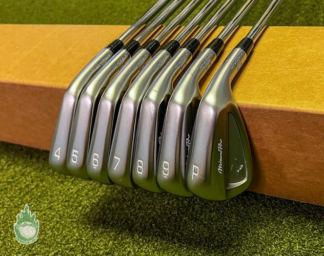 Used Mizuno Pro S-3 Irons 4-PW Project X 6.5 X-Stiff Flex Steel Golf Club Set