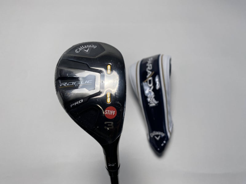 Callaway Rogue ST Pro 3 Hybrid 20* Tensei White AV Series 85g Stiff RH HC New