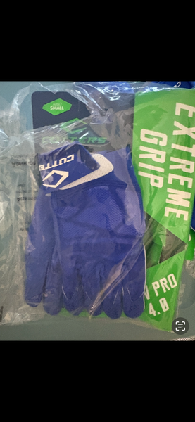 Blue Adult Small Cutters Gloves (New)