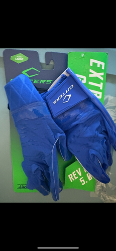 Blue Adult Large Cutters Gloves (New)