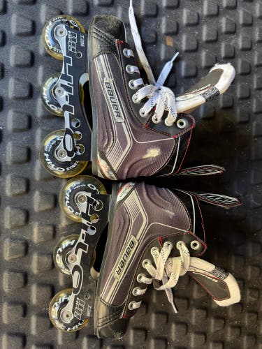 Bauer Vapor X300R Inline Skates Regular Width Youth Size 13 (Used)