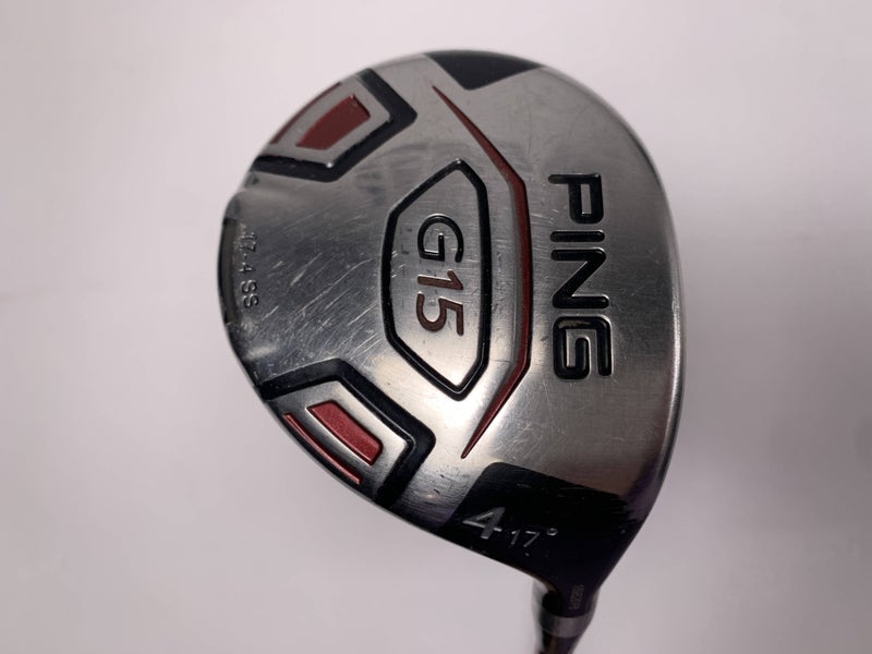 Ping G15 4 Fairway Wood 17* TFC 149 F Soft Regular Senior Graphite Mens RH