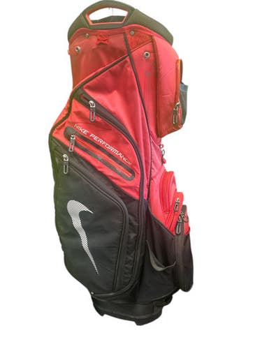 Used Nike NIKE FLIP AND GRIP Mens Cart Bag Red 11862-S000091326