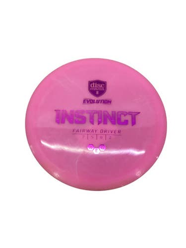 Used Discmania INSTINCT Disc Golf Driver Pink 11347-S000257389