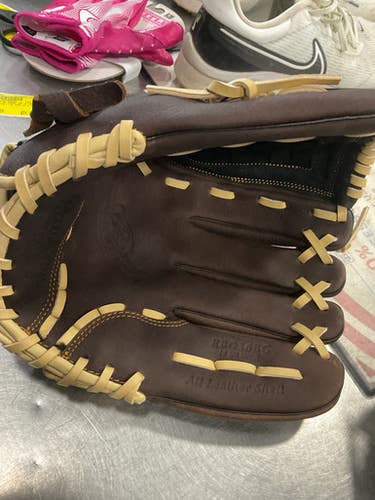 Used Rawlings THE MARK OF A PRO BB/SB Glove RH Throw Brown 12 1/2" 11614-S000223405
