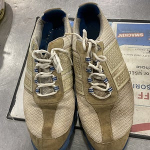 Used Foot Joy SUPER LITES Mens Golf Shoes Grey And Royal Blue Senior 11.5 11614-S000223401