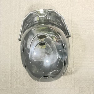 Used Adidas CLIMALITE HELMET W/ MASK Batting Helmet w/Mask Black MD 11614-S000223372