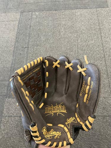 Used Rawlings HIGHLIGHT 11 INCH GLOVE BB/SB Glove RH Throw Brown 11" 11614-S000223336