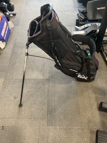 Used Titleist 4 PLAYERS Mens Stand Bag Black 11614-S000223315