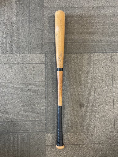 Used Rawlings BIG STICK BONE RUBBED BB/SB Wood Bat 33" 11614-S000223297