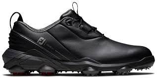 New Foot Joy Tour Alpha 55507 Mens 7.5 Wide Golf Shoes Black 11692-S000142798