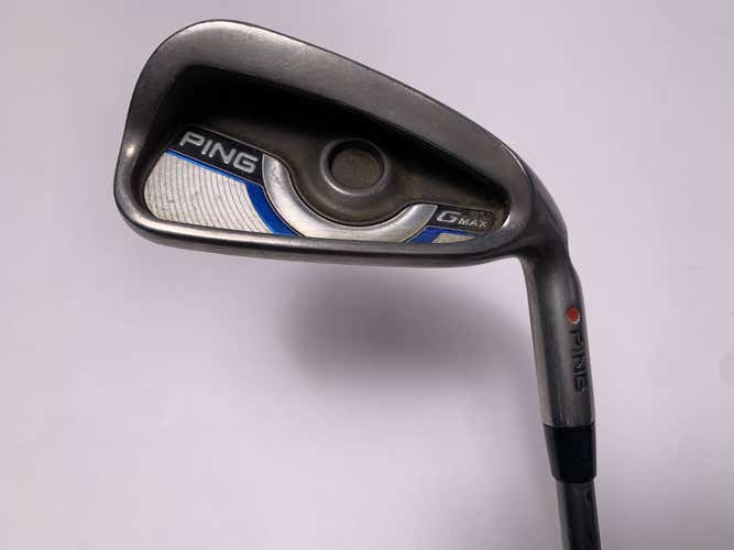 Ping Gmax Single 6 Iron Red Dot 1* Flat TFC 419 Regular RH Midsize Grip