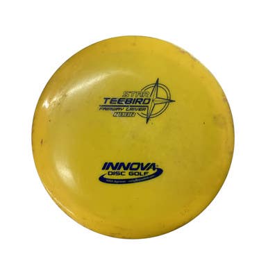 Used Innova STAR TEEBIRD Disc Golf Driver Yellow 11760-S000083090