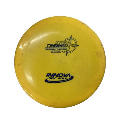 Used Innova STAR TEEBIRD Disc Golf Driver Yellow 11760-S000083090