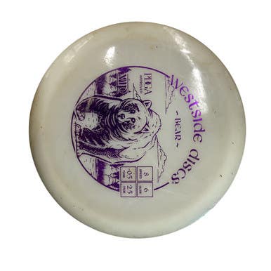 Used Westside VIP BEAR Disc Golf Driver White 11760-S000083078