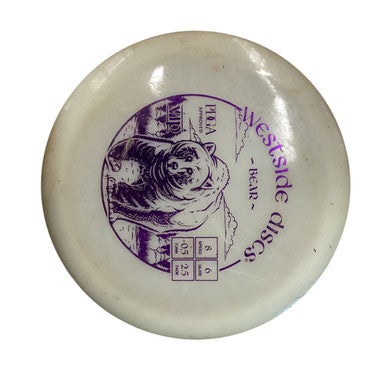 Used Westside VIP BEAR Disc Golf Driver White 11760-S000083078