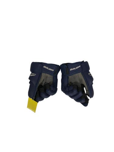 Used Bauer Senior Gloves Navy Blue 16" 11847-S000030143