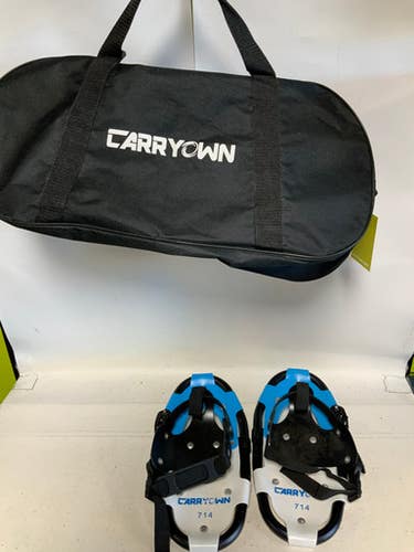 Used CARRYOWN 714 Snowshoes Boys Carolina Blue 14" 11823-S000034924