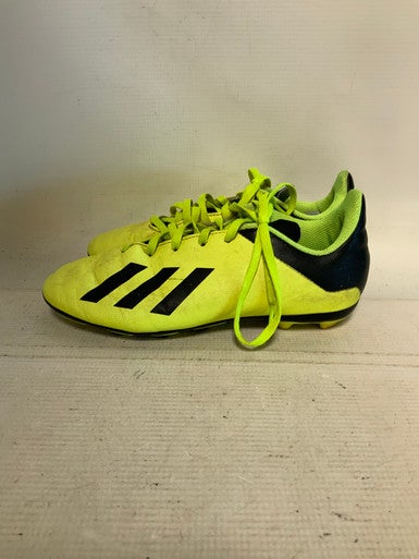 Used Adidas X Soccer Cleats Yellow Junior 04 11823-S000034914