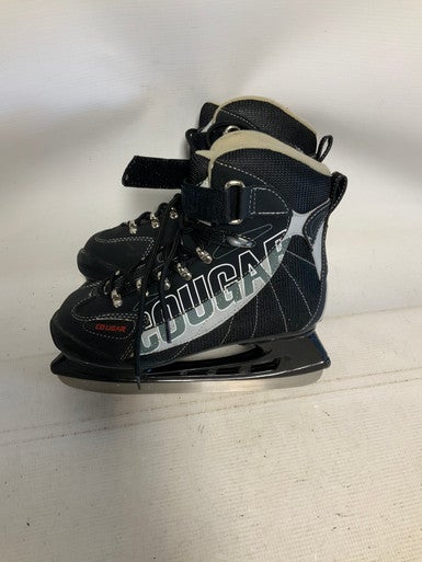 Used COUGAR Mens Softboot Skate Black Senior 5 11823-S000034910