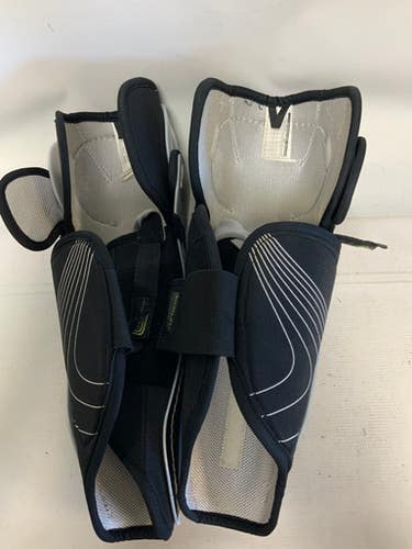 Used Bauer NIKE SUPREME Senior Shin Guards Grey 16" 11823-S000034889