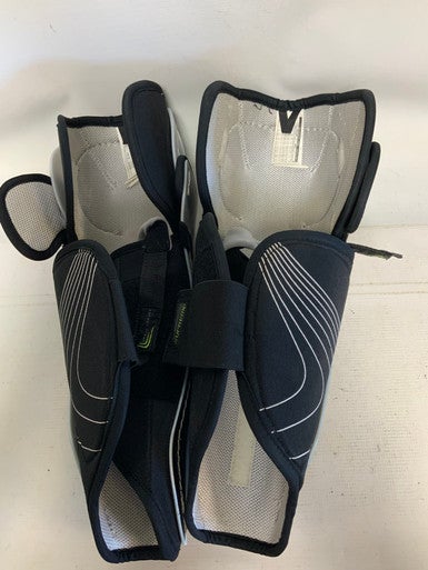 Used Bauer NIKE SUPREME Senior Shin Guards Grey 16" 11823-S000034889