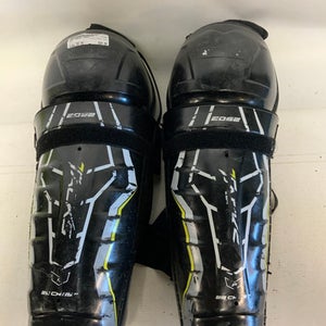 Used CCM TACKS 2052 Senior Shin Guards Black 15" 11823-S000034891