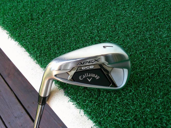 Callaway APEX DCB Forged 7-Iron w/ True Temper ELEVATE Reg Flex Shaft - LEFTY