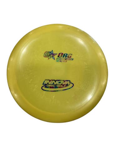 Used Innova GSTAR ORC Disc Golf Driver Yellow 11884-S000054110