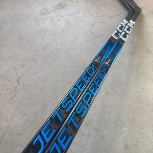 2 PACK 70 Flex P28 Senior CCM Jetspeed FT7 Pro Left Hand Hockey Stick Pro Stock (New) NCAA