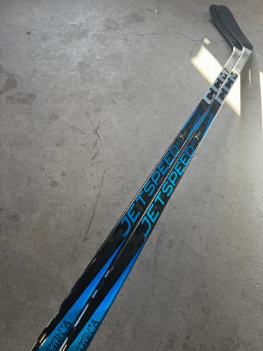 2 PACK 80 Flex P92 Senior CCM Jetspeed FT7 Pro Left Hand Hockey Stick Pro Stock (New) NCAA
