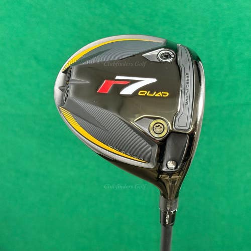 TaylorMade r7 Quad 13.5 Mini Driver Mitsubishi Vanquish 5-S Graphite Stiff w/HC