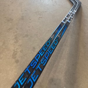 2 PACK 75 Flex P28 Senior CCM Jetspeed FT7 Pro Left Hand Hockey Stick Pro Stock (New) NCAA