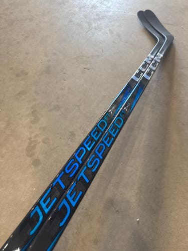 2 PACK 75 Flex P28 Senior CCM Jetspeed FT7 Pro Left Hand Hockey Stick Pro Stock (New) NCAA